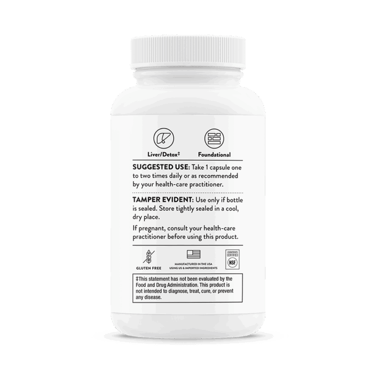 Thorne Broccoli Seed Extract suggested use directions
