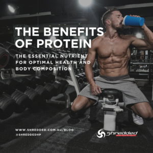 The Benefits of protein.