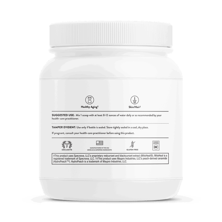 Thorne Collagen Plus how-to-use directions