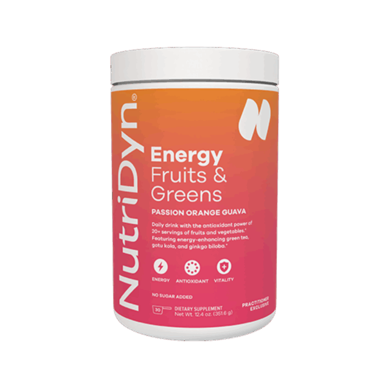 Fruits & Greens + Energy - Passion Orange