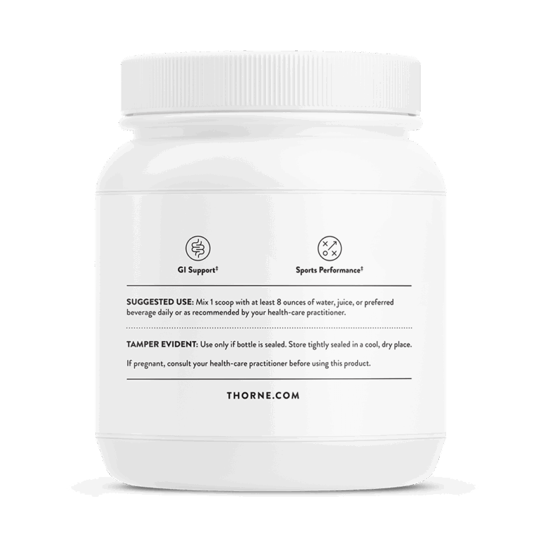 Thorne L-Glutamine Powder how-to-use directions