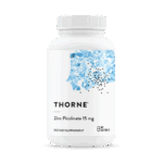 Thorne Zinc Picolinate 15 mg 60-capsule product label