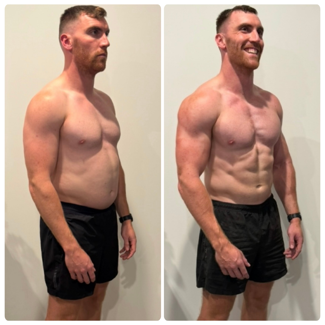 Brian before and after transformation