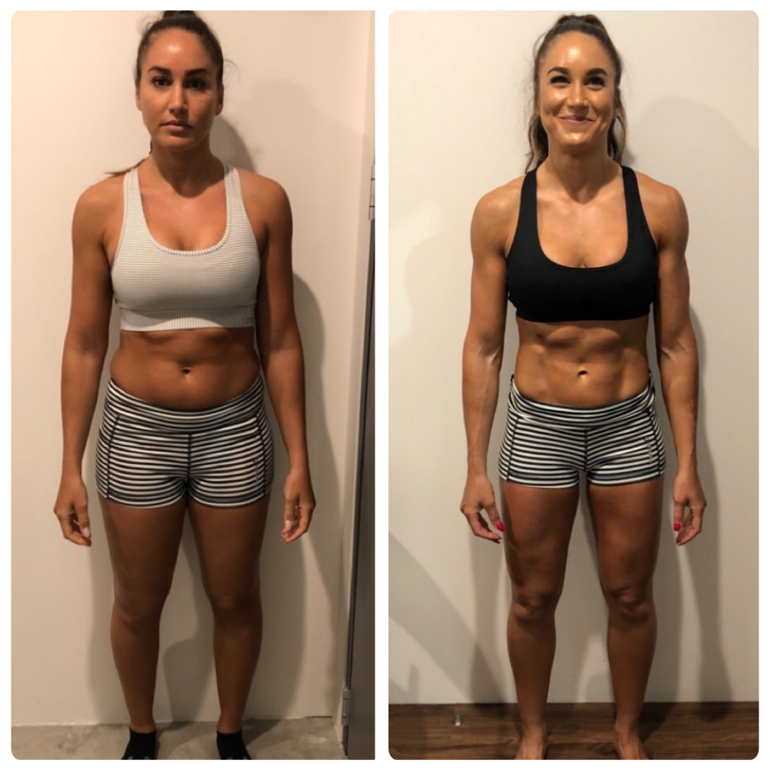 Vanessa before and after transformation