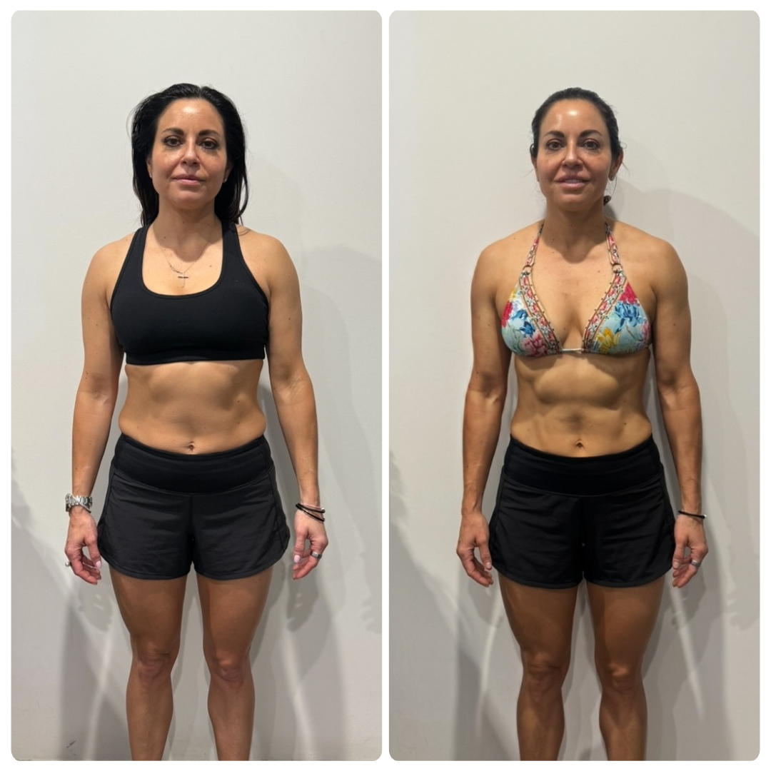 Yvonne before and after transformation