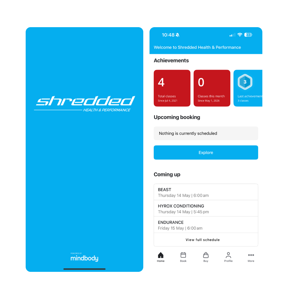 The Shredded app